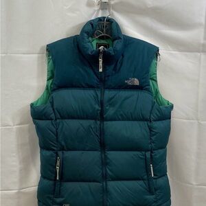 The North Face Green & Teal Insulated Vest